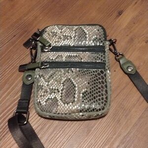 Sondra Roberts Snake Skin Purse